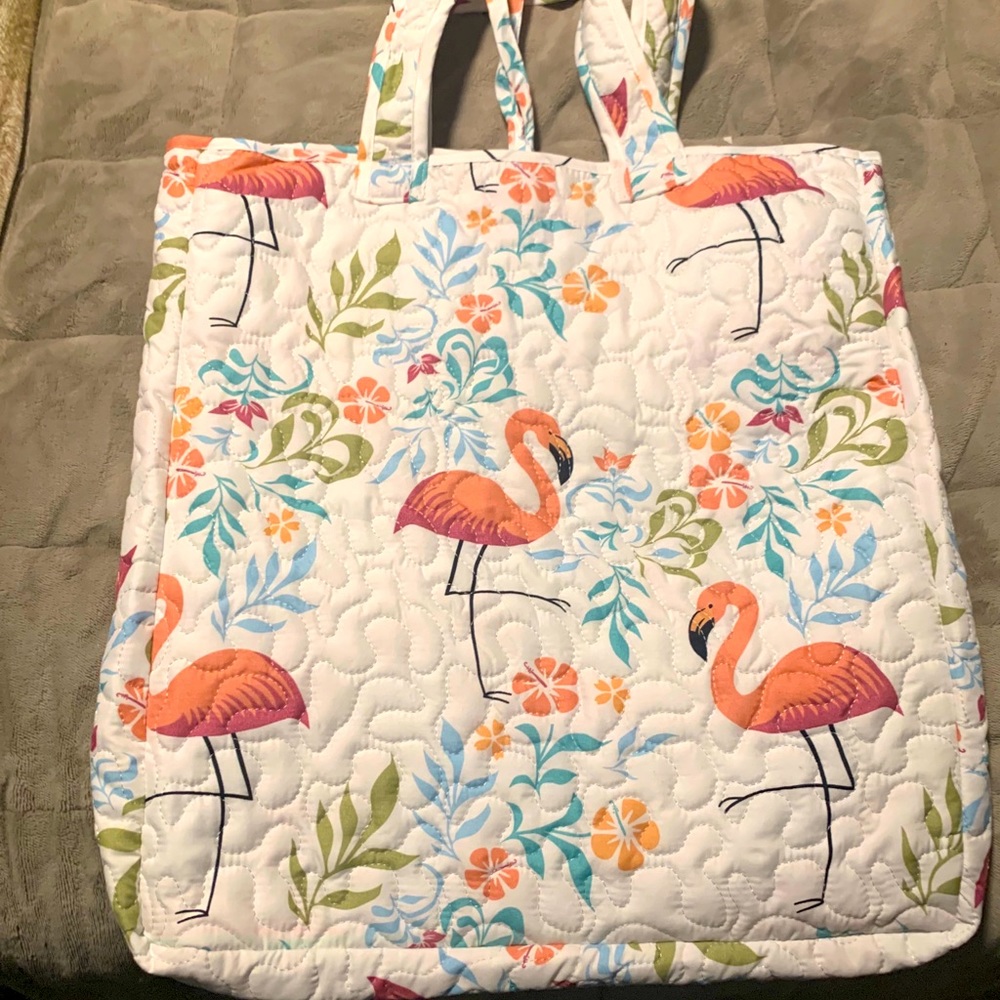 Flamingo tote bag